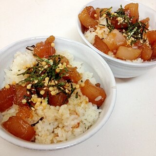 柚子胡椒香る大人の鉄火丼